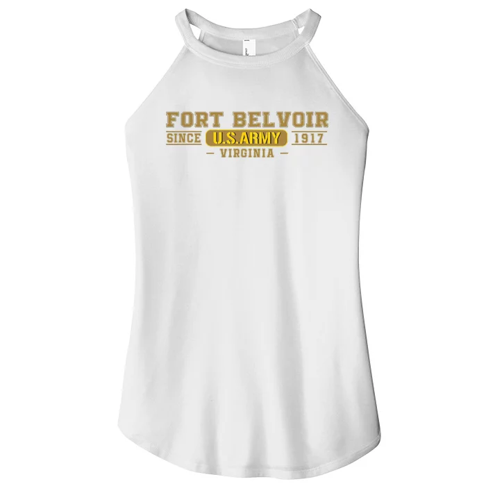 Fort Belvoir Virginia Army Base Women’s Perfect Tri Rocker Tank