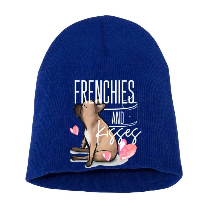 French Bulldog Valentines Day Frenchie Gift Idea Gift Short Acrylic Beanie