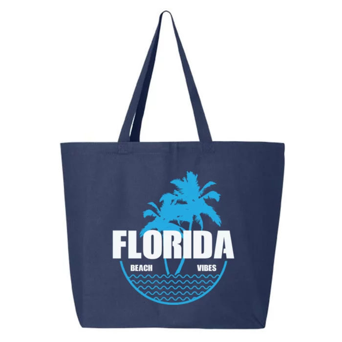 Florida Beach Vibes Usa America Gift 25L Jumbo Tote