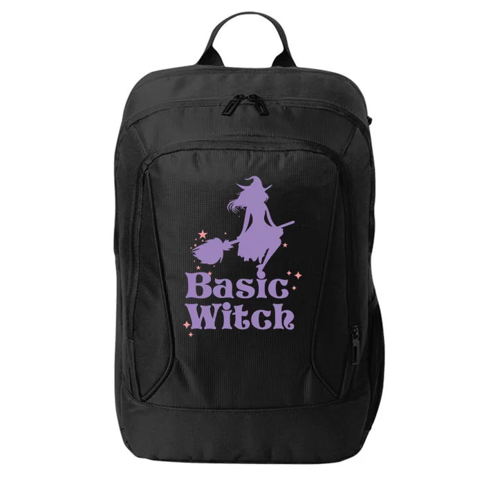 Funny Basic Witch Halloween Party Costume Cute Gift City Backpack