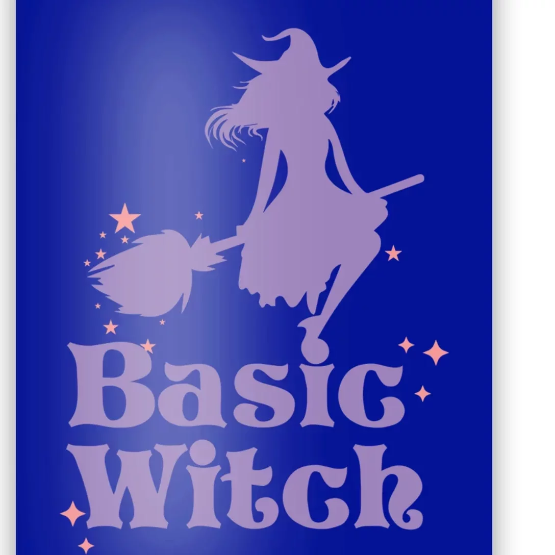 Funny Basic Witch Halloween Party Costume Cute Gift Poster