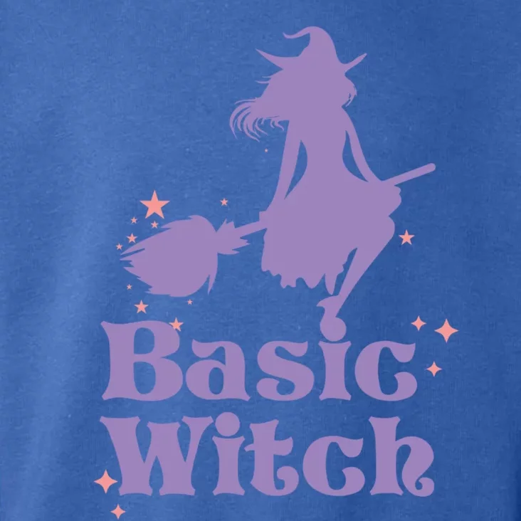 Funny Basic Witch Halloween Party Costume Cute Gift Toddler Hoodie