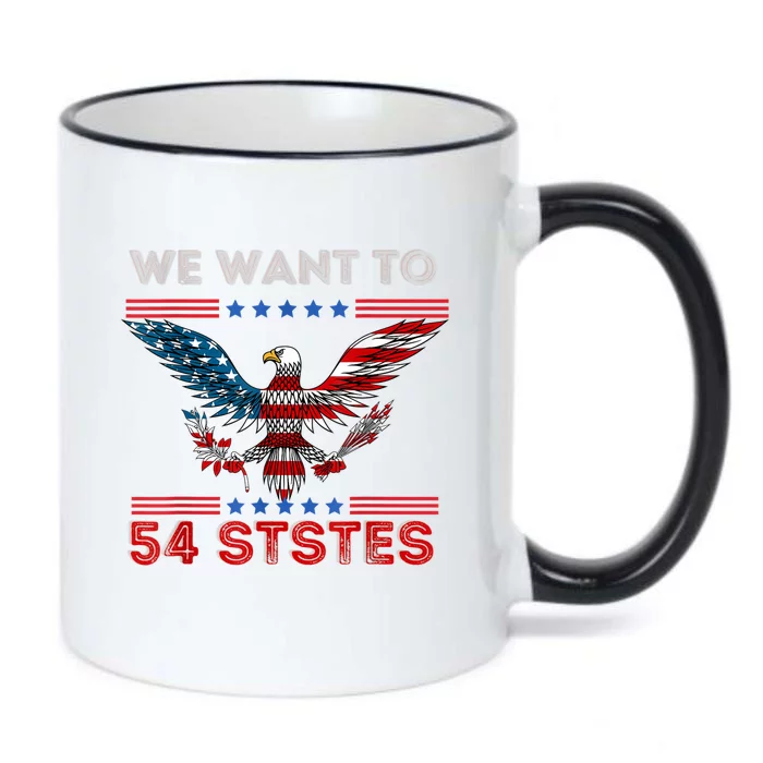 Funny Biden We Went To 54 States Black Color Changing Mug