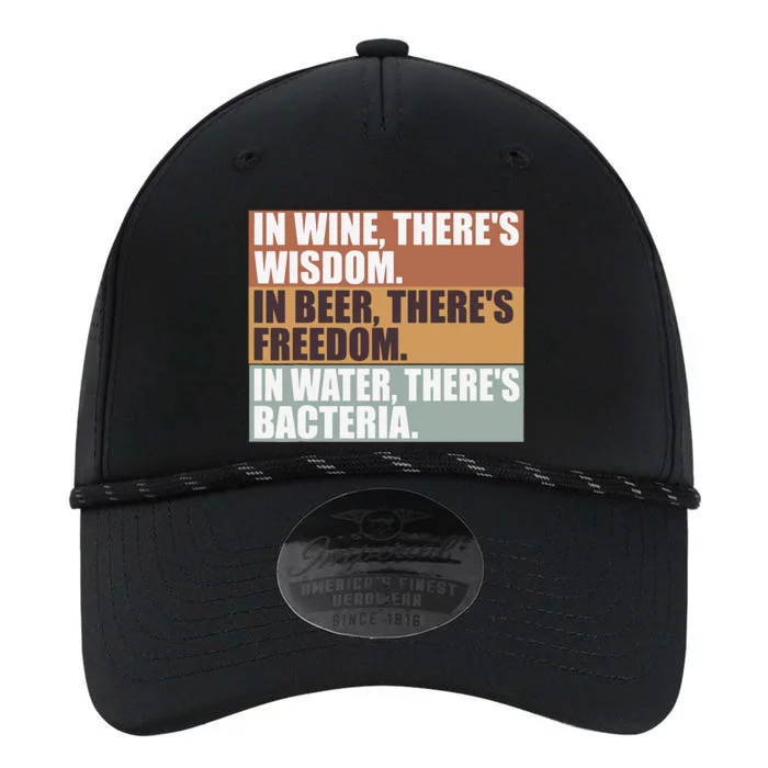 Funny Beer Wine Lover Drinker Water Bacteria Performance The Dyno Cap