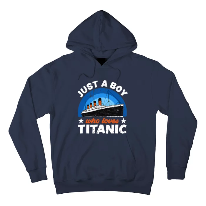 For Boys Who Just Love The RMS Titanic Hoodie