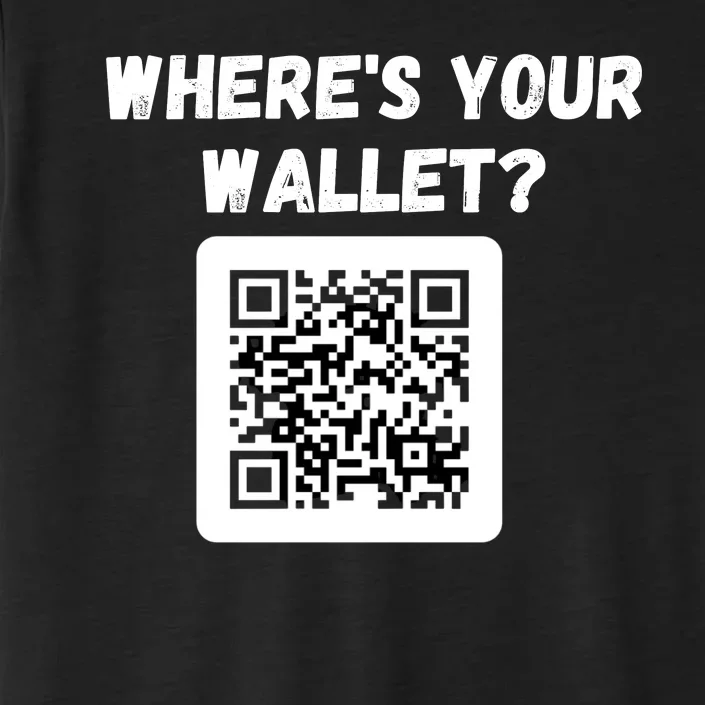 Funny Bitcoin Where’s Your Wallet HODL Bitcoin Cryptocurrency Funny Crypto ChromaSoft Performance T-Shirt