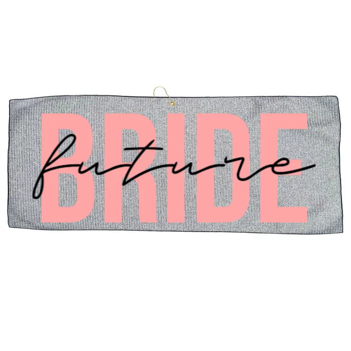 Future Bride Wedding Bachelorette Party Fiancee Gift Large Microfiber Waffle Golf Towel