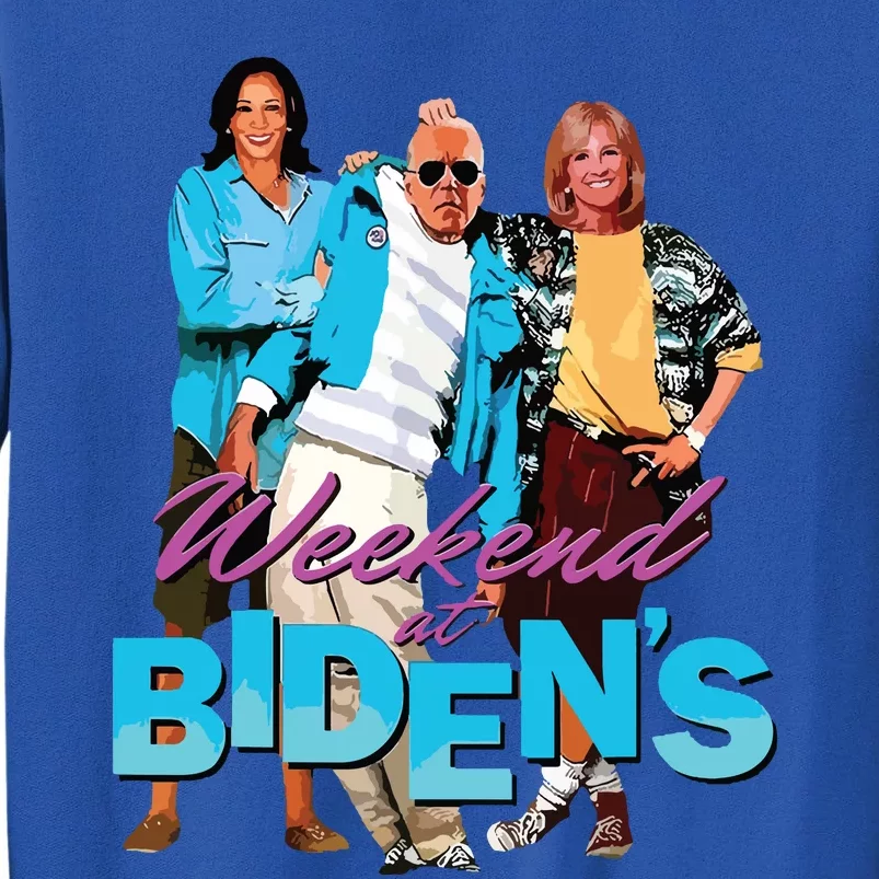 Funny Biden Weekend At Bidens Funny Tall Sweatshirt