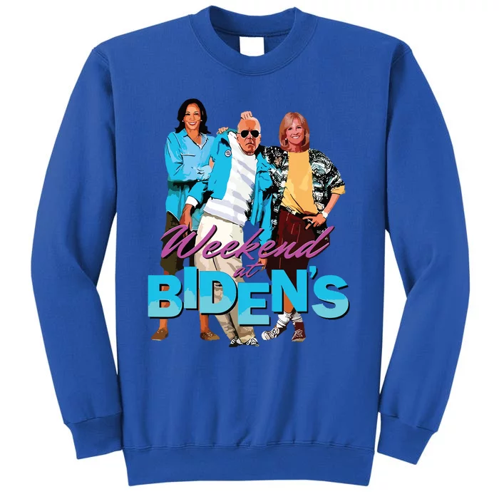 Funny Biden Weekend At Bidens Funny Tall Sweatshirt