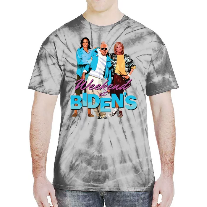 Funny Biden Weekend At Bidens Funny Tie-Dye T-Shirt