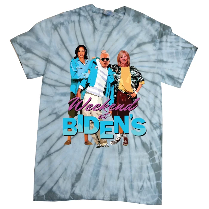 Funny Biden Weekend At Bidens Funny Tie-Dye T-Shirt