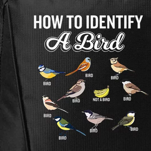 Funny Bird Watcher How To Identify A Bird Unique Birder City Backpack