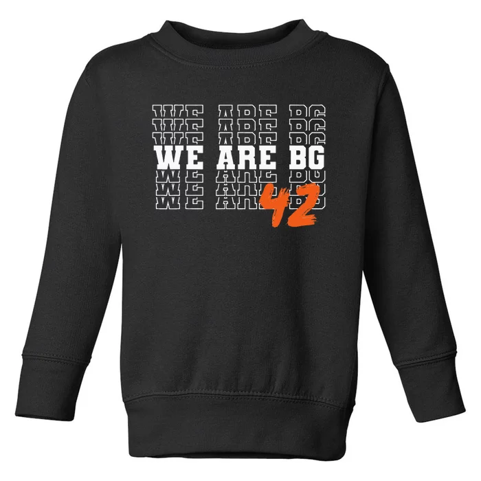 Free BG. We are BG. Toddler Sweatshirt