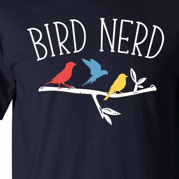 Funny Bird Watching Gifts Bird Watcher Birding Birdwatching VNeck Tall T-Shirt