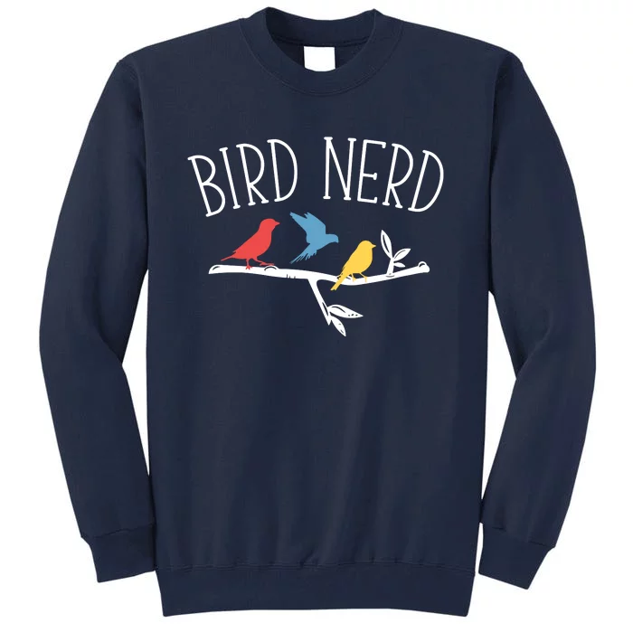 Funny Bird Watching Gifts Bird Watcher Birding Birdwatching VNeck Tall Sweatshirt