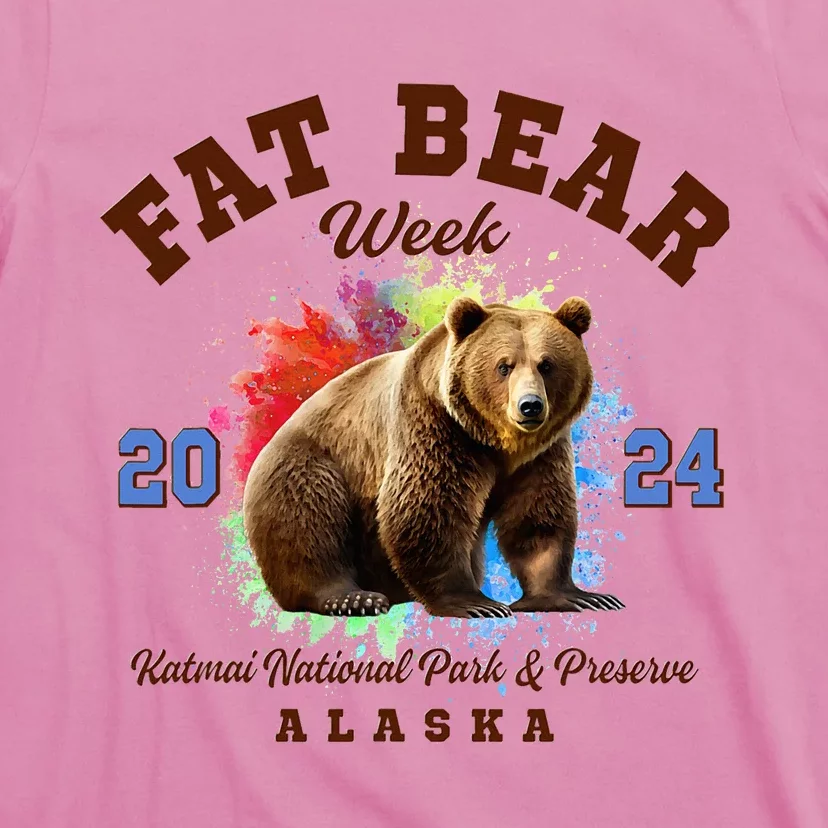 Fat Bear Week 2024 Katmai National Park And Preserve Alaska T-Shirt