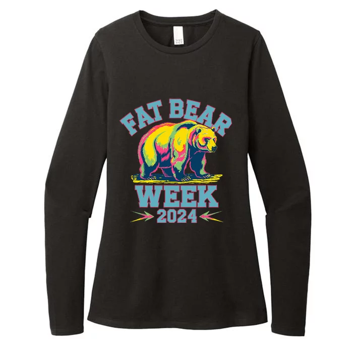 Fat Bear Week 2024 Grazer Womens CVC Long Sleeve Shirt