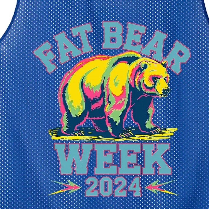 Fat Bear Week 2024 Grazer Mesh Reversible Basketball Jersey Tank