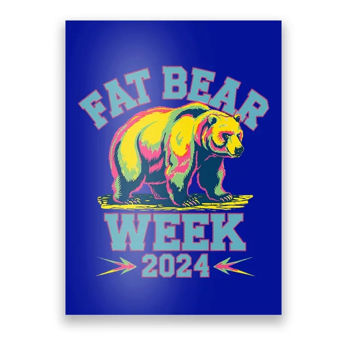 Fat Bear Week 2024 Grazer Poster