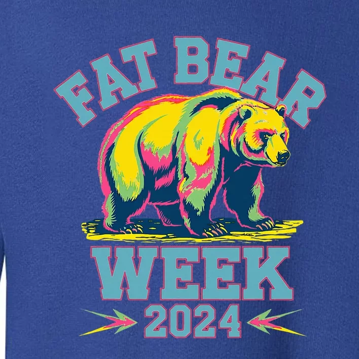 Fat Bear Week 2024 Grazer Toddler Sweatshirt