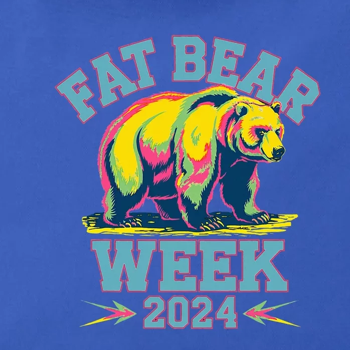 Fat Bear Week 2024 Grazer Zip Tote Bag