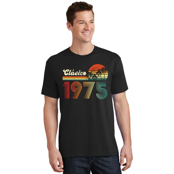 Feliz cumpleaños 1975 Edición limitada 48th spanish Birthday clásica T-Shirt