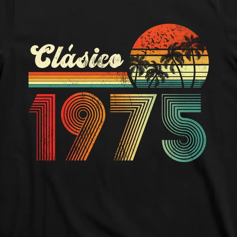 Feliz cumpleaños 1975 Edición limitada 48th spanish Birthday clásica T-Shirt