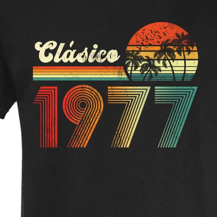 Feliz cumpleaños 1977 Edición limitada 46th spanish Birthday clásica Garment-Dyed Heavyweight T-Shirt