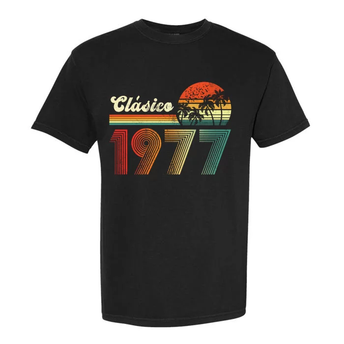 Feliz cumpleaños 1977 Edición limitada 46th spanish Birthday clásica Garment-Dyed Heavyweight T-Shirt