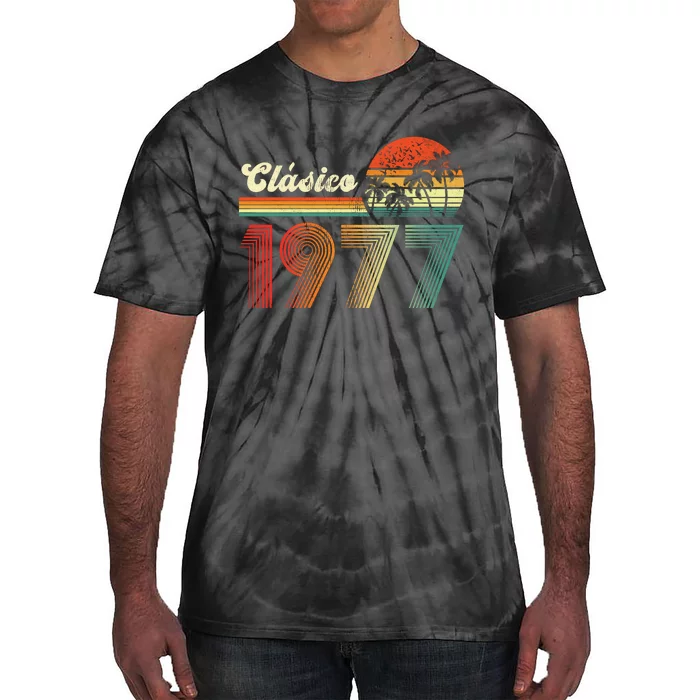 Feliz cumpleaños 1977 Edición limitada 46th spanish Birthday clásica Tie-Dye T-Shirt