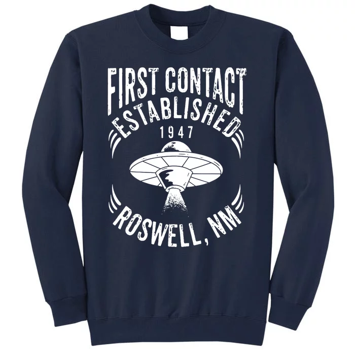 First Contact 1947 Roswell Tall Sweatshirt