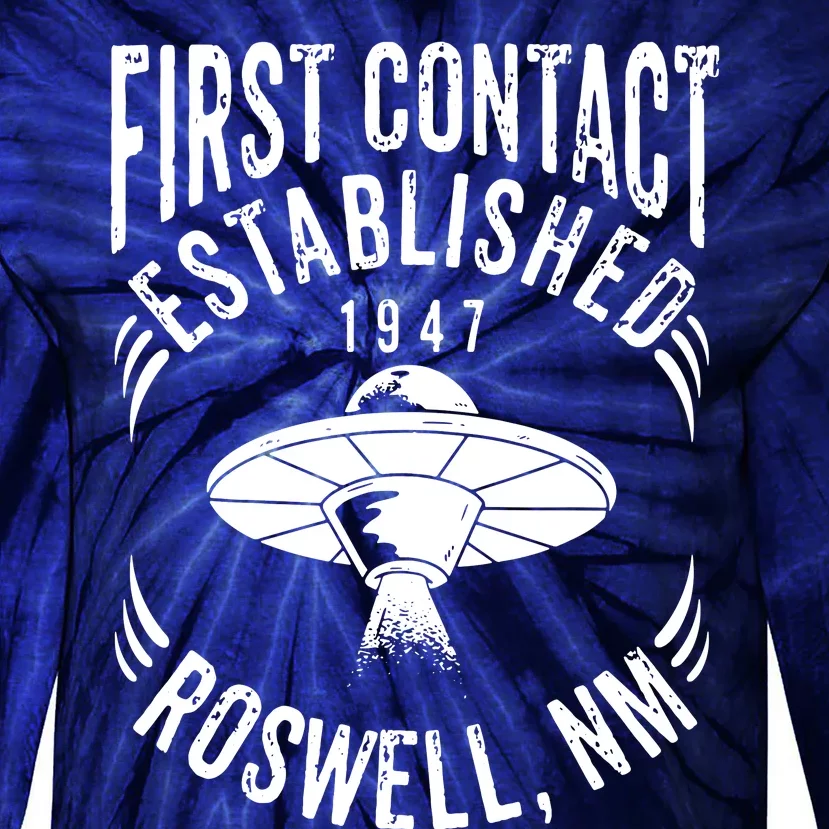 First Contact 1947 Roswell Tie-Dye Long Sleeve Shirt