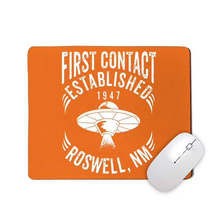 First Contact 1947 Roswell Mousepad