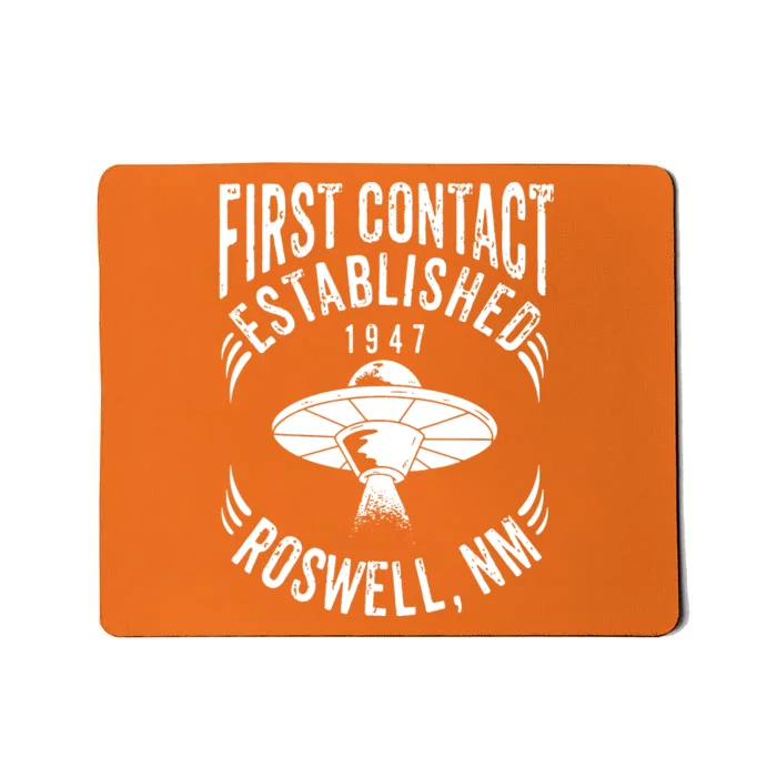 First Contact 1947 Roswell Mousepad