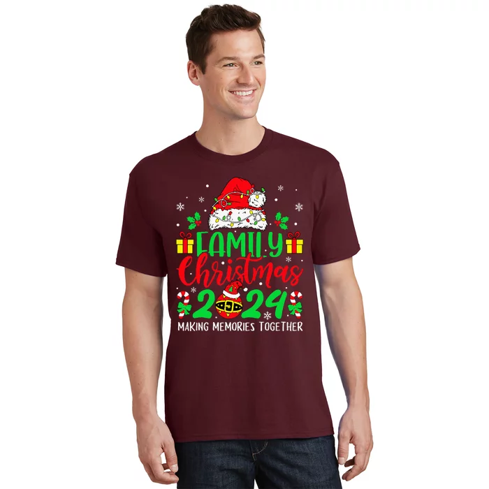 Family Christmas 2024 Christmas Squad Xmas Matching Pajamas T-Shirt