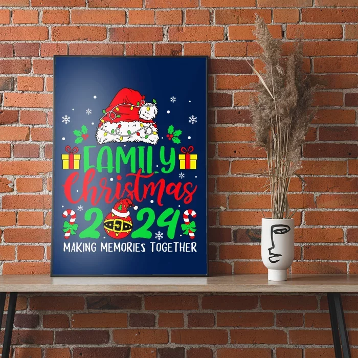 Family Christmas 2024 Christmas Squad Xmas Matching Pajamas Poster