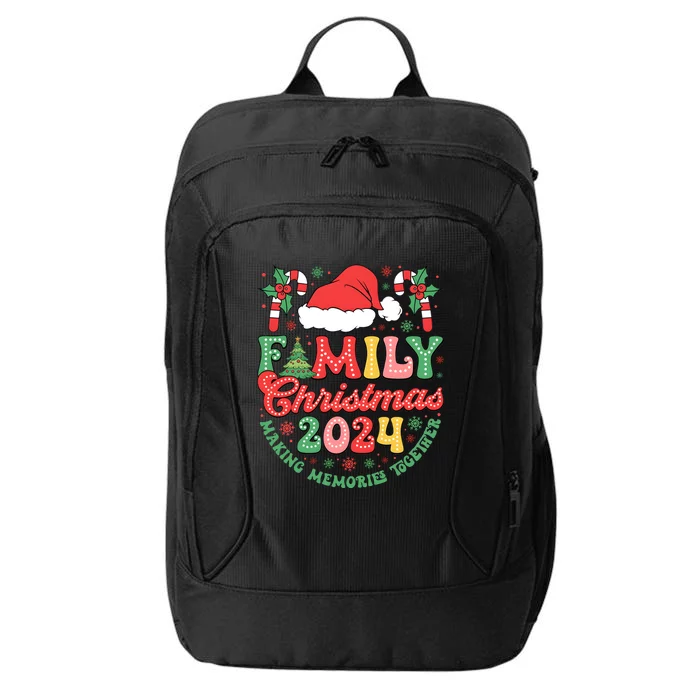 Family Christmas 2024 Making Memories Together City Backpack