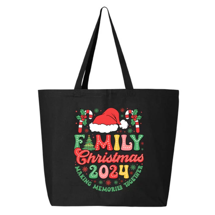 Family Christmas 2024 Making Memories Together 25L Jumbo Tote