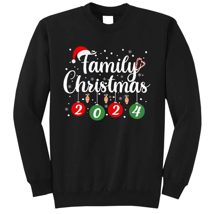 Family Christmas 2024 Xmas Holiday Pajamas Family Vacation Sweatshirt