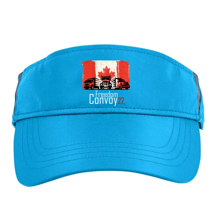 Freedom Convoy 22 Canada Truckers Adult Drive Performance Visor