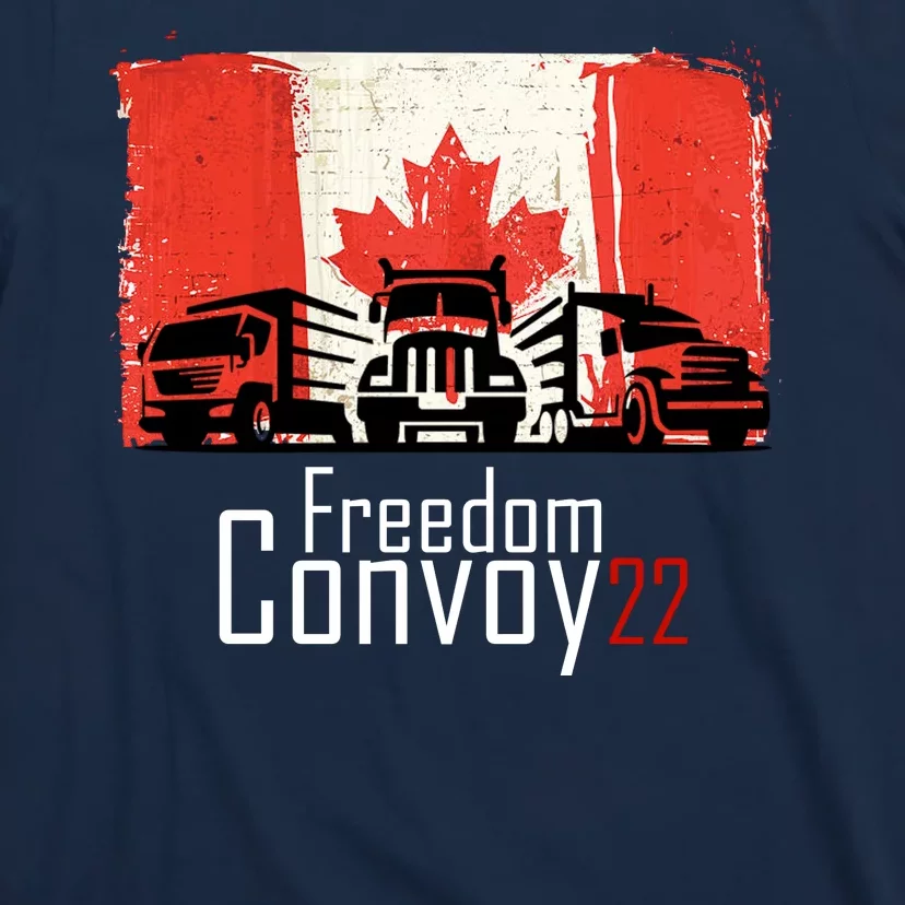 Freedom Convoy 22 Canada Truckers T-Shirt