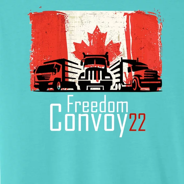 Freedom Convoy 22 Canada Truckers ChromaSoft Performance T-Shirt