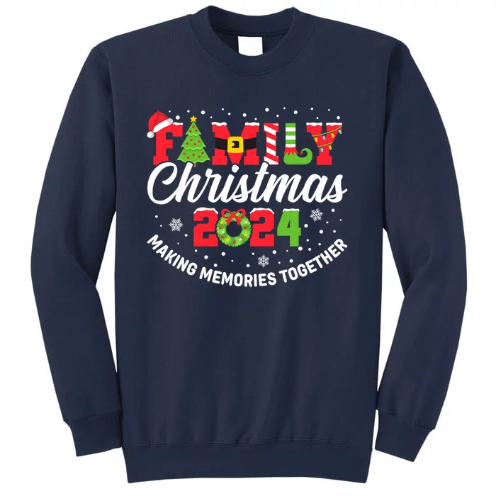 Family Christmas 2024 Matching Outfit Xmas Squad Santa Group Sweatshirt