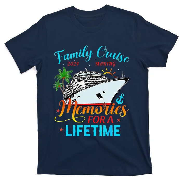 Family Cruise 2024 Making Memories For A Lifetime Beach T-Shirt