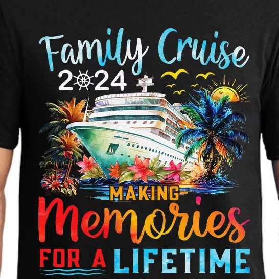 Family Cruise 2024 Family Matching Cruise Vacation Party Pajama Set