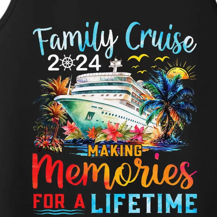 Family Cruise 2024 Family Matching Cruise Vacation Party Performance Tank