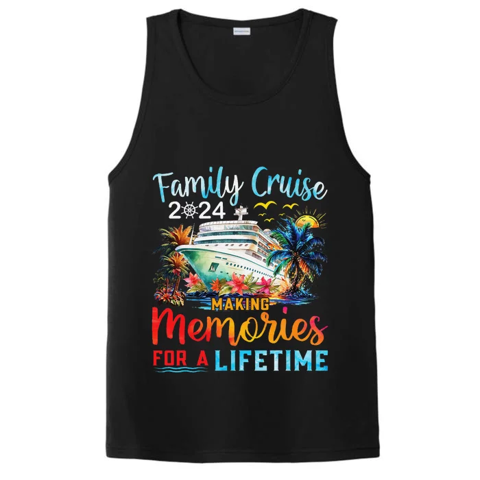 Family Cruise 2024 Family Matching Cruise Vacation Party Performance Tank