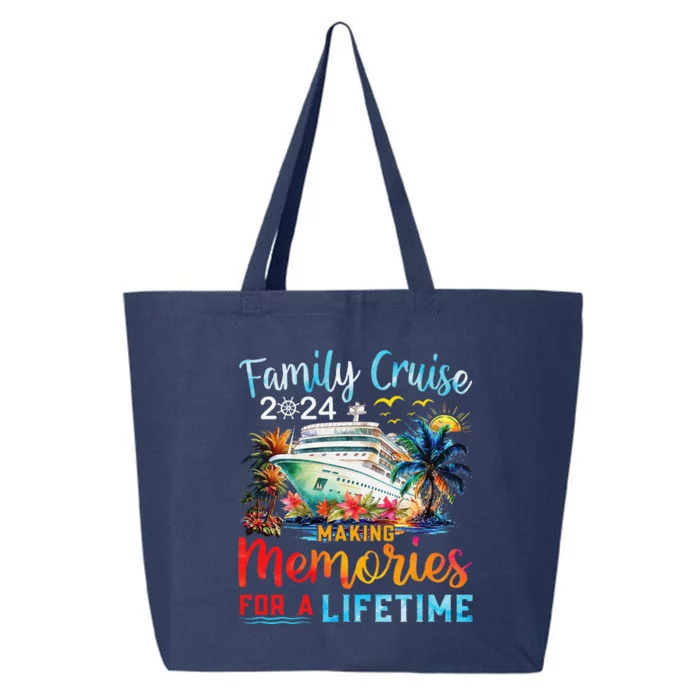 Family Cruise 2024 Family Matching Cruise Vacation Party 25L Jumbo Tote