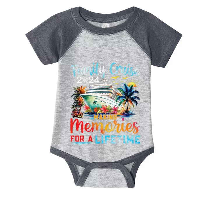 Family Cruise 2024 Family Matching Cruise Vacation Party Infant Baby Jersey Bodysuit