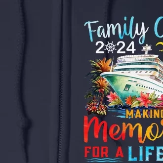 Family Cruise 2024 Family Matching Cruise Vacation Party Full Zip Hoodie